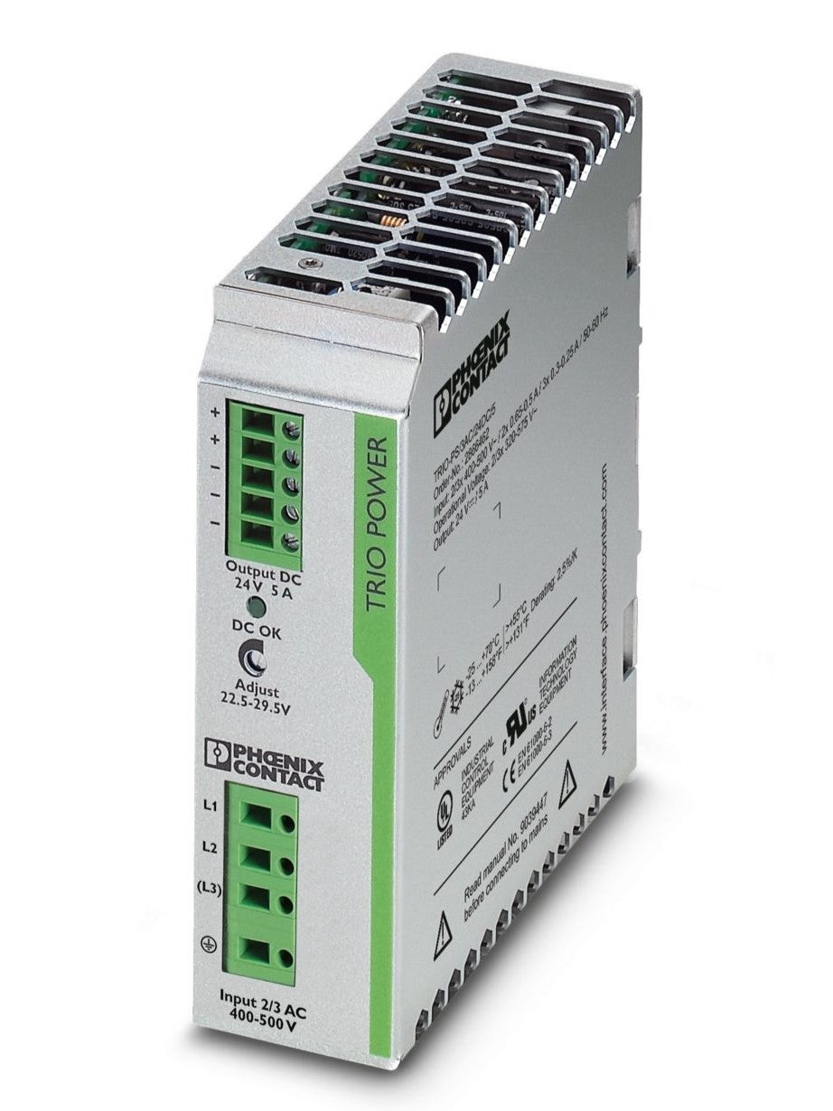 2866462 PHOENIX CONTACT TRIO-PS/3AC/24DC/ 5 ALIMENTATORE
