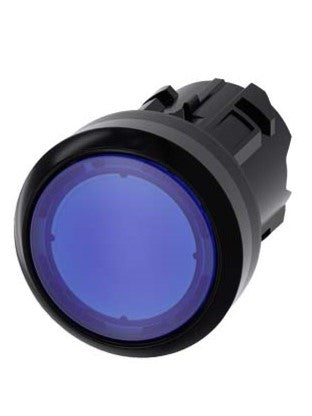 SIEMENS 3SU1001-0AB50-0AA0 PULSANTE PIATTO LUMINOSO BLU