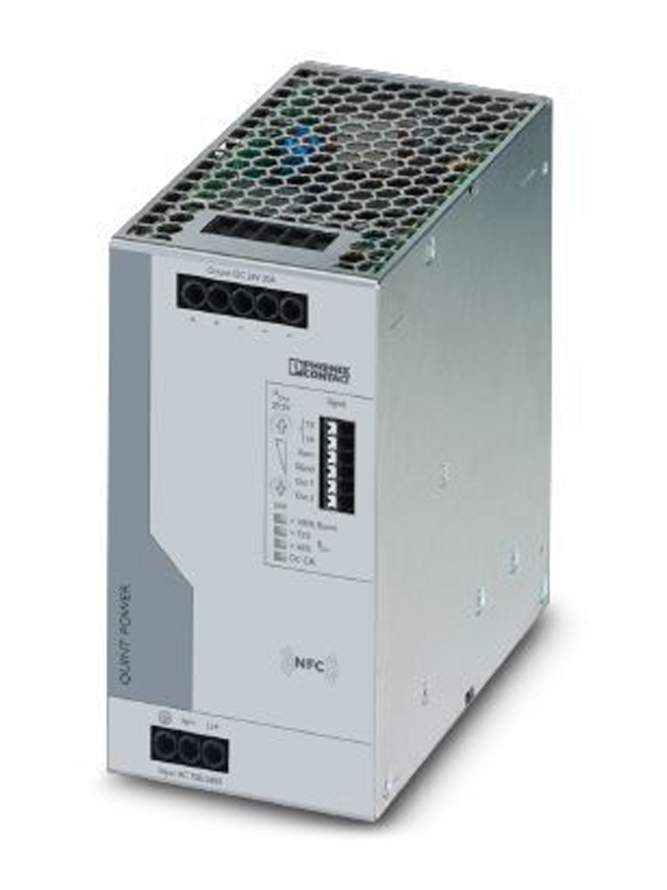 2904602 PHOENIX CONTACT QUINT4-PS/1AC/24DC/20 ALIMENTATORE SWITCH.