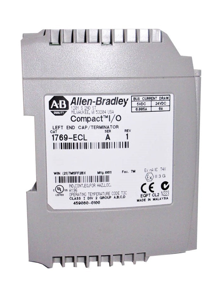 1769-ECL ROCKWELL PLC COMPACT I/O - TERMINATORE SINISTRO