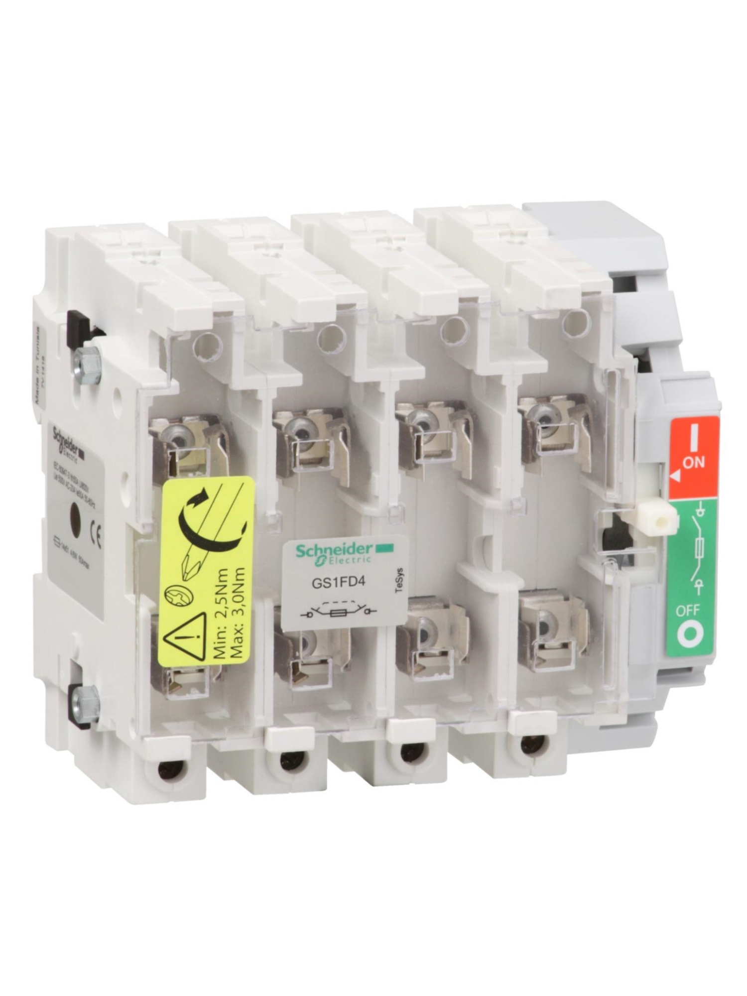 025389 SCHNEIDER INTERRUTTORE SEZIONATORE 4X 50A